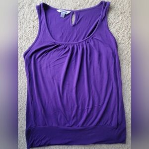 Garage Purple Sleeveless Top